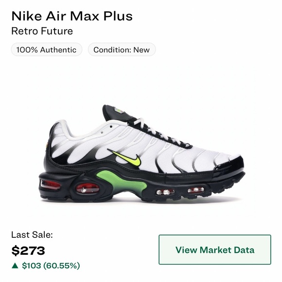 nike air max plus retro future